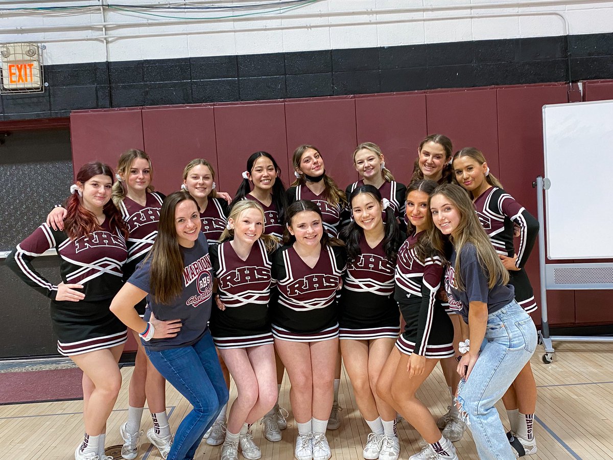 Ridgewood Cheer went 1-1 at tonight’s mini meet making our overall Big North record 5-1! 🔥 we have one more regular season meet next week at Ramsey.

Great job to everyone who competed tonight! We loved cheering you on and watching you leave your hearts on the mat ❤️
