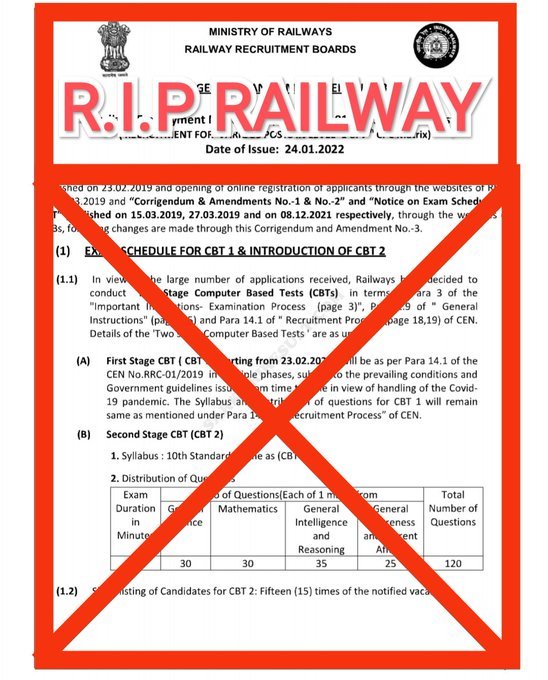 RSunnny's tweet photo. #no_cbt_2_in_group_d

If you can't give us job speak clearly why you are playing with unemployed emotions 💔
Please help us @AshwiniVaishnaw https://t.co/QEEdOvPOHw
