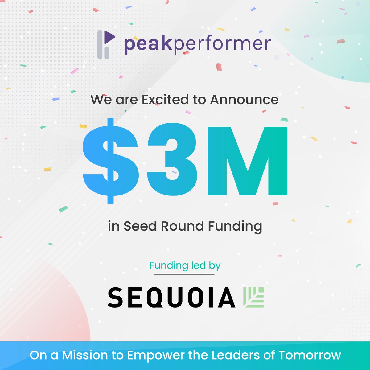 peaknext_'s tweet photo. We’re thrilled to announce our seed funding of $3 million led by @Sequoia_India's @_surgeahead  with other amazing backers like @AntlerGlobal India, @BlumeVentures Founders Fund, and angel investors from some of the most remarkable tech companies.

https://t.co/aF1158chyw https://t.co/blYGReirtu