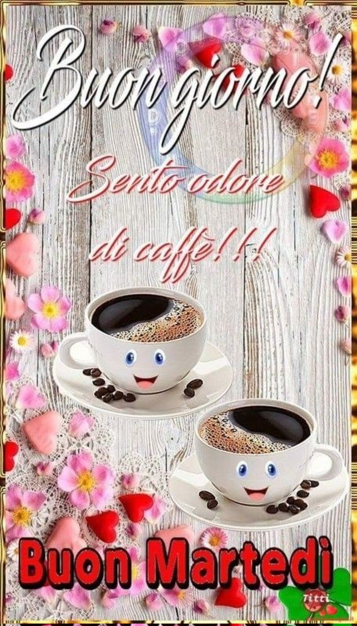 Открытки buon martedi