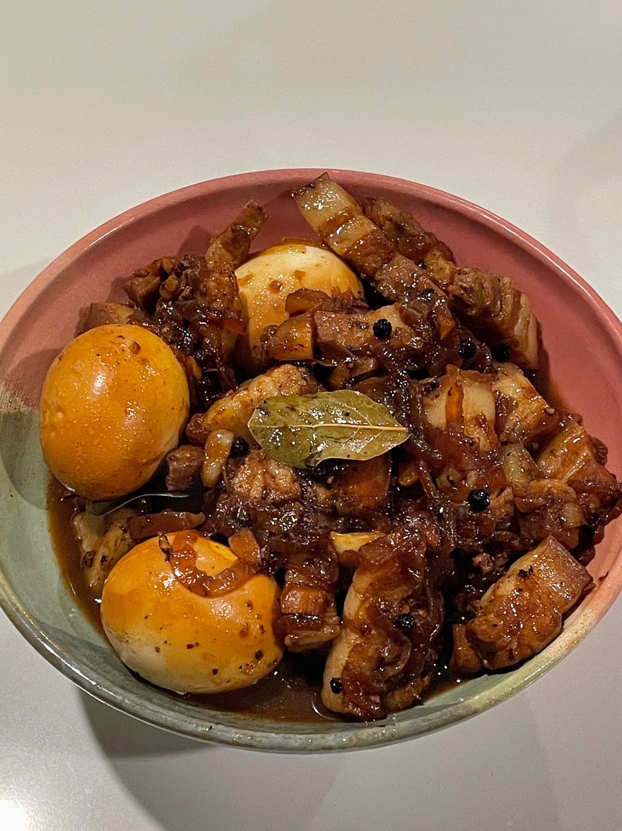 organicwhine's tweet photo. Made salmon sinigang n pork belly adobo https://t.co/GddRctHMJW