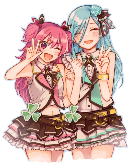 雫と愛莉 #prsk_FA 
