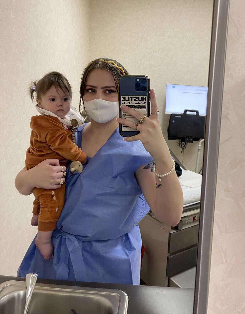 just us being the cutest at the dr office