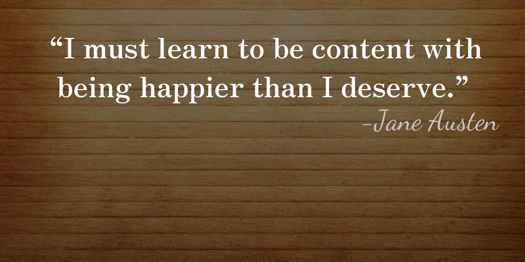 Payel_96's tweet photo. “I must learn to be content with being happier than I deserve.”

— Jane Austen, Pride and Prejudice https://t.co/KxEUJHlNh8