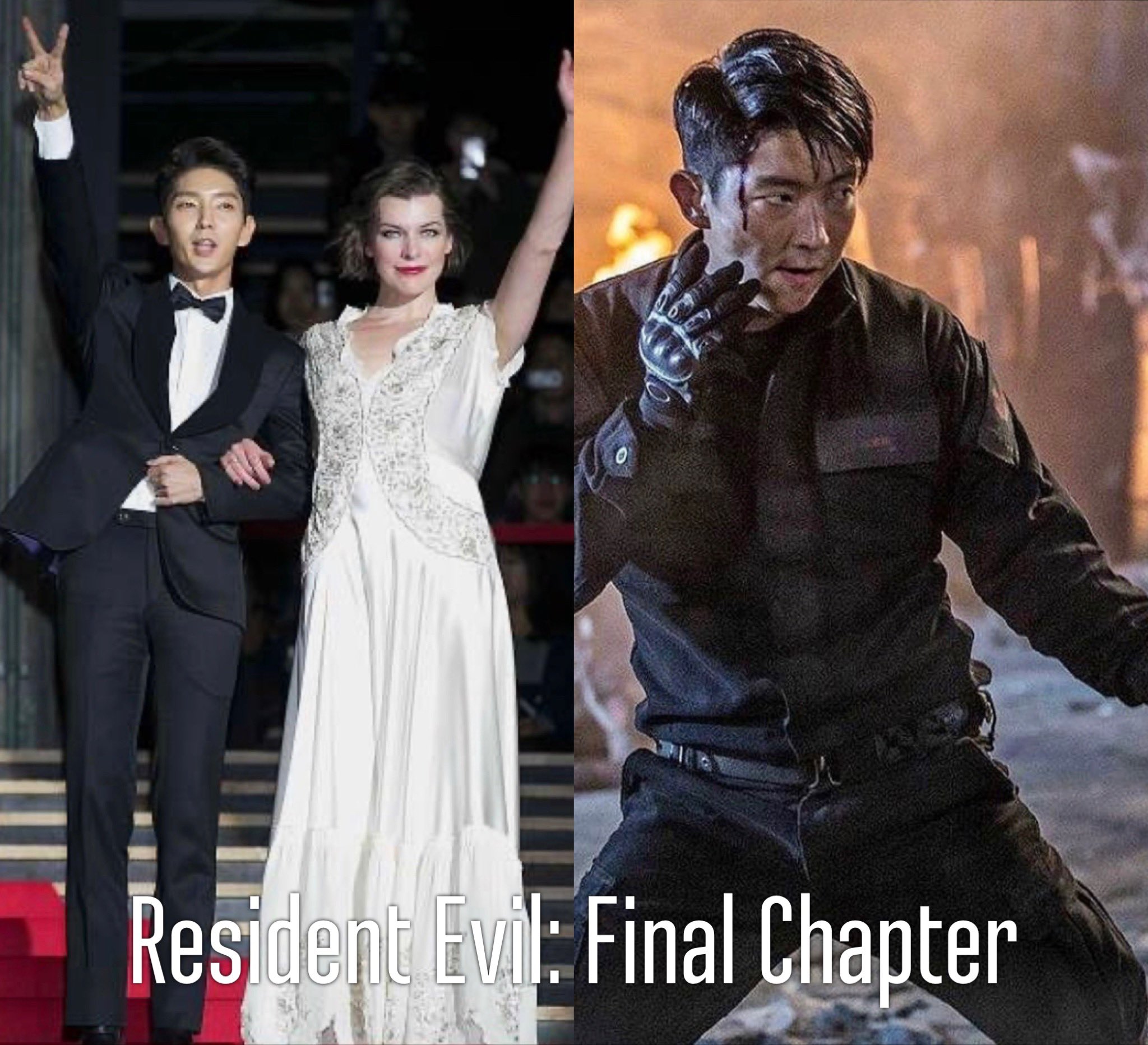 debbieqtan 🇵🇭 🐝 on X: Happy 5th Anniversary Resident Evil: Final Chapter  cast & crew! Hollywood Blockbuster Movie, Lee Joongi played Mr. Lee who w/  expert martial arts skills fought heroine played