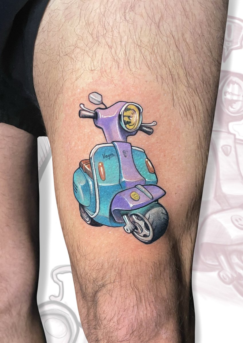 KarlBearBro's tweet photo. Vespa!! https://t.co/QUISSrD7mx