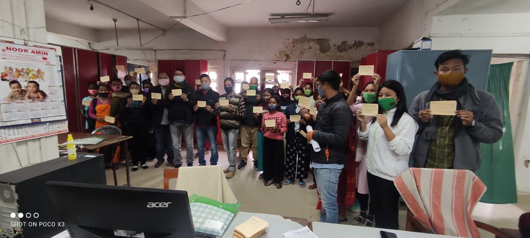 Nedanfoundation's tweet photo. 1175 Adolescent Girls from forest villages of Kokrajhar district demand for Right to Education - write postcards to the Prime Minister of India on IDE/NGC day, 24th January, 2022
#ExtensionofRTEtillage18
#Mandatoryscholarshipforgirls
#Secondaryschoolswithin5km
#safetyforgirls https://t.co/TwnZ8Xc69k