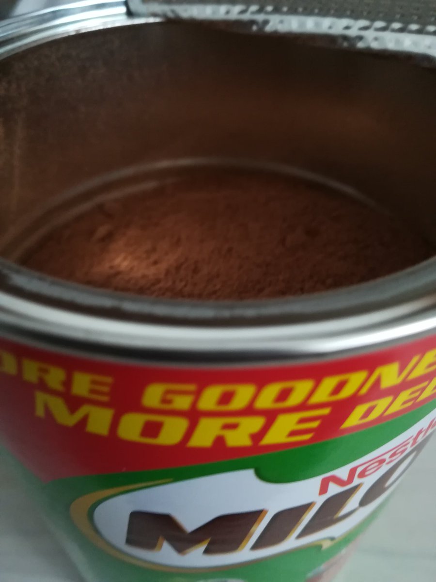 StevenTaylorSA's tweet image. So @MILOSouthAfrica, this is how you are cheating South Africa. Just opened this, and its 3 quarters full. Its time companies stop cheating the people who buy their products. #Milo