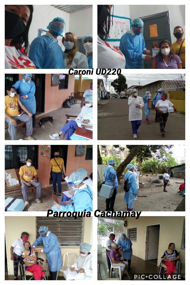 Matilde50362943's tweet photo. Seguimos en las jornadas en nuestras comunidades de la Parroquia Cachamay con la vacuna del Covid 19. 
@amarcanopsuv 
@OviedoPSUV 
@ROSELYSALAZAR 
#CiudadGuayanaParaVivir https://t.co/GV0aGxfJKu