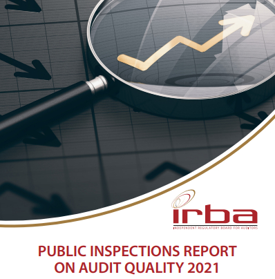 IRBA_'s tweet photo. ONLINE LAUNCH:  The IRBA invites audit firms, audit committee members and TCWG to the online launch of the 2021 IRBA Public Inspections Report. 
Date: 8 February
Time: 14:00 to 16:00 (SAST)
Register: https://t.co/x1cJTEOnM3
@saica_ca_sa @JSE_Group @The_IoDSA @AuditorGen_SA https://t.co/fKHZJ9AweP