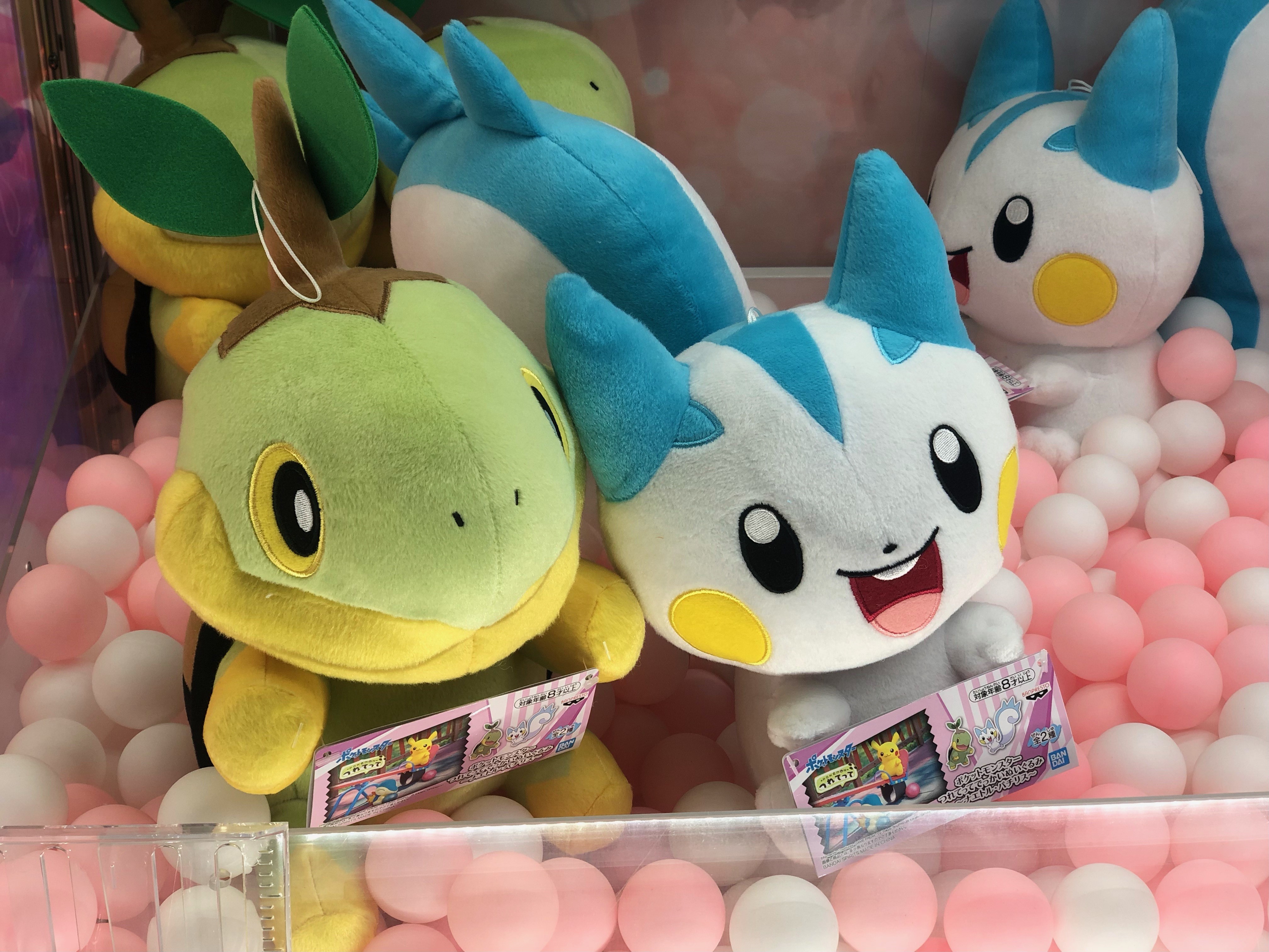 ゲームパニックつくば プライズ 新景品入荷 ポケットモンスター つれてってでっかいぬいぐるみ ナエトル パチリス Ufoキャッチャー クレーンゲーム 土浦市 Gpつくば T Co Hubabtw0ni Twitter