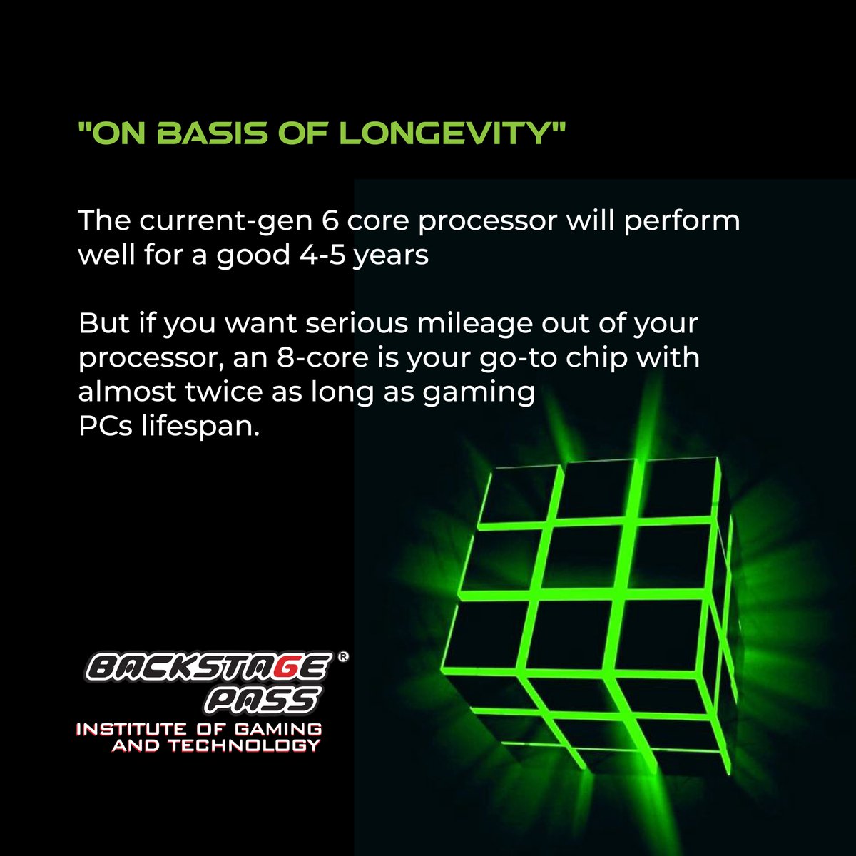 Bsp_Gaming's tweet photo. Here's a comparison between 6 core &amp; 8 core processors if you want to assemble a video game PC.

#bspigt #backstagepassgaminginstitute #6coreprocessor #8coreprocessor #assemble #videogames #pc #comparision #game #games https://t.co/SU5CkRzrb7