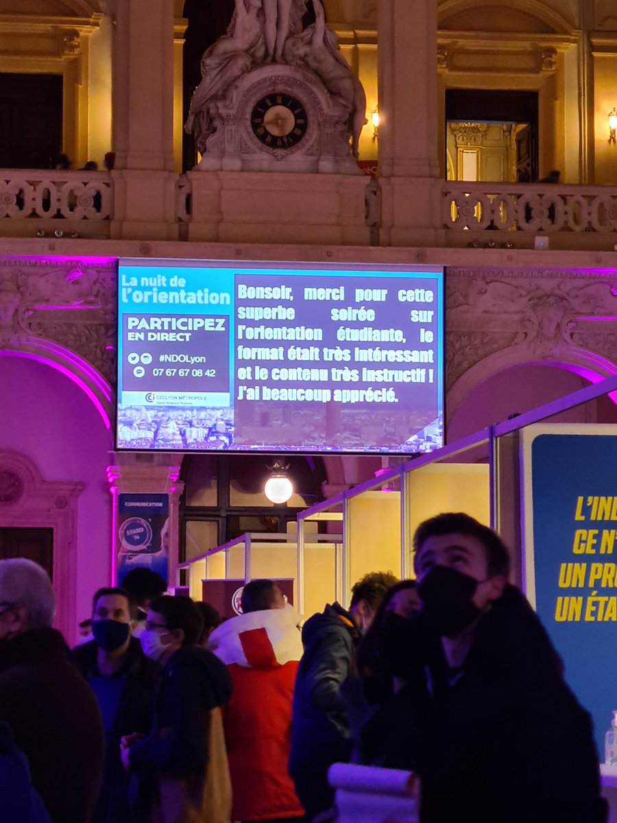 [#NDOLYON] Beau succès de la Nuit de l’Orientation, qui s’est déroulée ce vendredi !
Un grand merci à tous nos exposants, partenaires et visiteurs qui ont contribué à la réussite de cet événement 🤝🔝
#orientation #étudiants #métiers