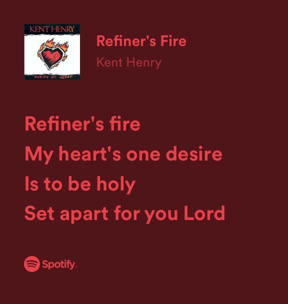 Purify our hearts to have it Your Way, Christ Jesus. #setapart #liveforGod  open.spotify.com/track/41ONScME…