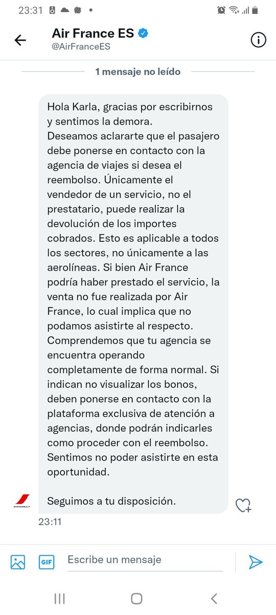 Beakarla2's tweet photo. Gentlemen, I've been waiting for my refund for two years, reference @eDreams 5044876067, they act crazy between the two, reference @AirFranceES  JS2QDH https://t.co/8vY64jUFOy