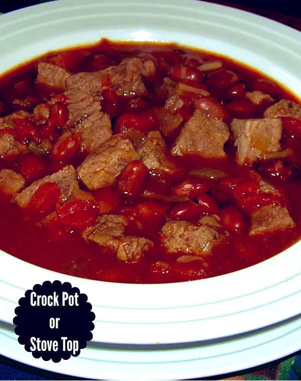 SouthLadyCooks's tweet photo. Stew meat chili is the perfect comfort food on a cold day. Easy, delicious recipe. #chili #crockpot #stovetop #stewmeat #beef #beans #comfortfood #EasyRecipes #RecipeOfTheDay #recipes #dinnertime Recipe➡️ https://t.co/Lkq8gS94M0 https://t.co/CZIVkEflVf