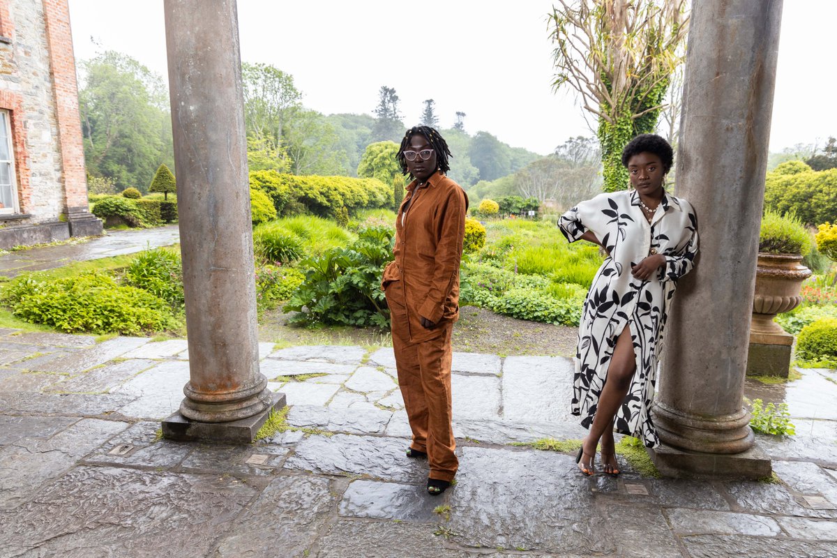 Felispeaks and @ToluMakay at Bantry House for a special edition of The Tolü and Feli Show #WCLF2021 #ArtsCouncilAt70 📸 @DKanePhoto