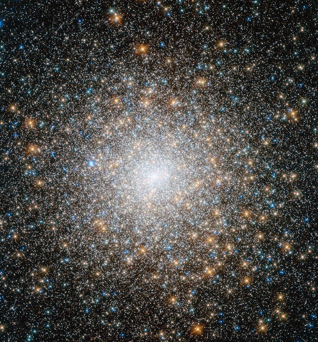 HUBBLE_space's tweet photo. This image of Messier 15 is made up of observations from Hubble's Wide Field Camera 3 and Advanced Camera for Surveys in the ultraviolet, infrared, and optical parts of the spectrum. Learn about Globular clusters📖 #HubbleWordBank: 🔗 https://t.co/G41vcMcrLU

Credit: @esa / @NASA https://t.co/ljdNU2CeNs
