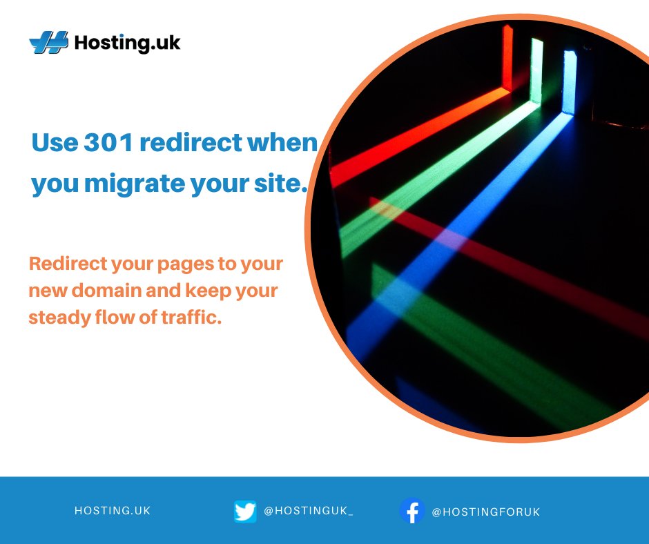 HostingUK_'s tweet photo. Did you change your domain name and want to know how to forward your mail to your new address? Get it done with “301 redirect”. 
 
To learn more, click here: https://t.co/AdugVgEG1W

#Domain  #hosting #website #301redirect https://t.co/NbuSGWO1qc