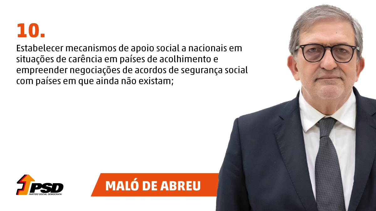 PSDnomundo's tweet image. PROGRAMA | Veja a explicação do nosso programa para o Circulo Eleitoral Fora da Europa, pelo cabeça de lista, Dr. António Maló de Abreu.
VOTA PPD/PSD!
#diasporaportuguesa #psd #novoshorizontesparaportugal #circuloeleitoralforadaeuropa #comunidadesportuguesas