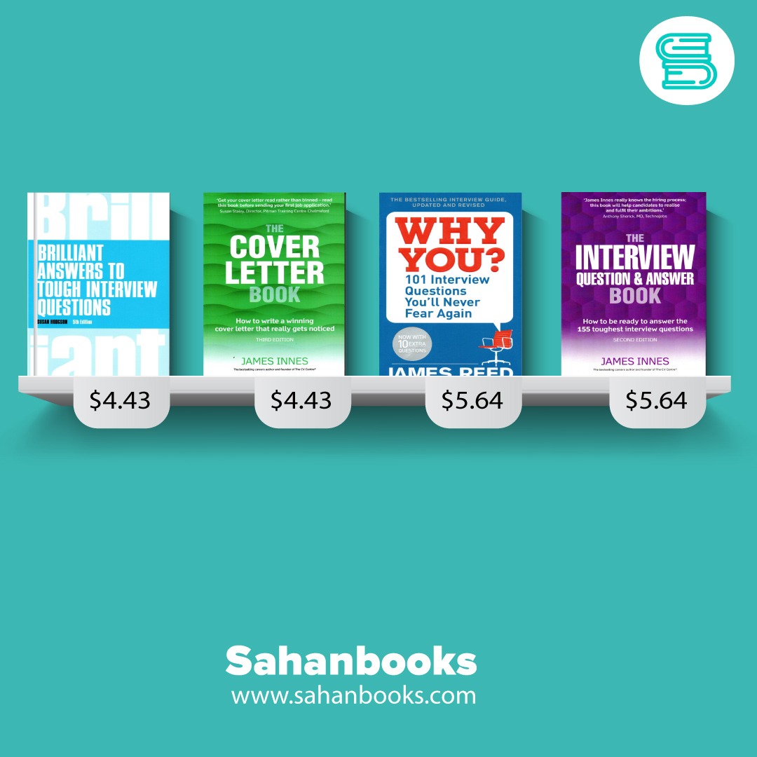 Interview questions and answers 

Take the fear out of your interview and never be stuck for the right answer to even the toughest questions with These Interview Question and Answer Books.

sahanbooks.com/discover?categ…

#Sahanbooks