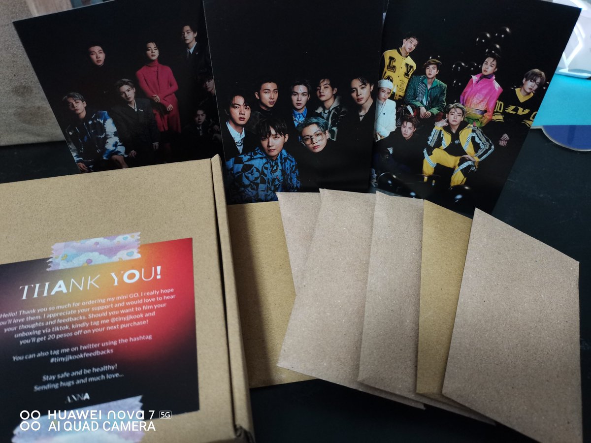 jenmatsuo's tweet photo. #tinyjjkookfeedbacks My orders are here na din.πWill check the replicards later. Thank you, @tinyjjkook β€οΈ https://t.co/cE5rr18ZcD