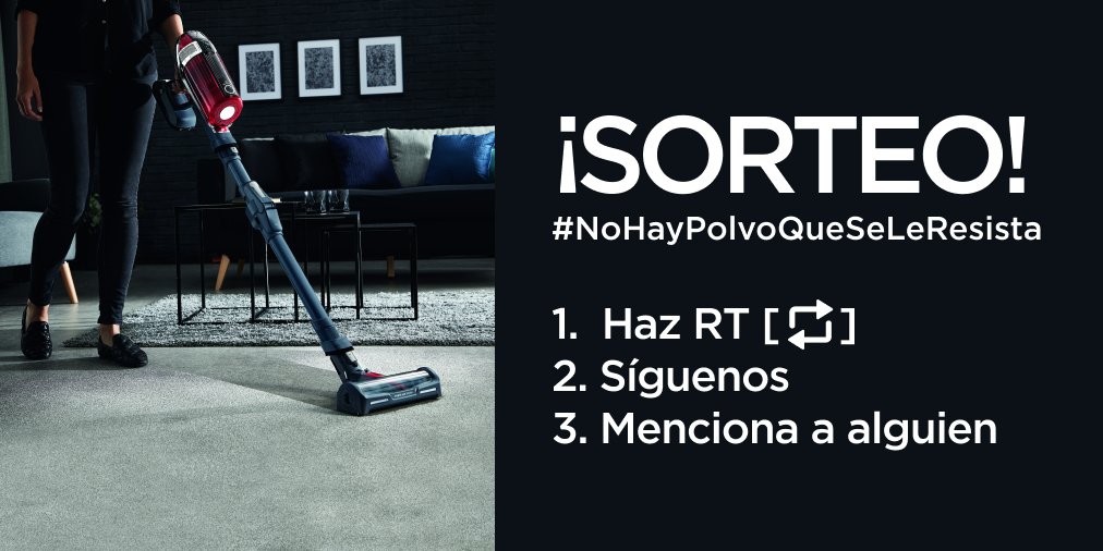 Rowenta_ES's tweet image. 🔵 🔵 #SORTEO #NoHayPolvoQueSeLeResista 🔵 🔵  🎁 Sorteamos una aspiradoras X-Force Flex 11.60 en cada canal de ROWENTA España: Facebook, Twitter e Instagram. ⁣
⁣
Haz [RT+Follow] y menciona a alguien.⁣
⁣
📆 Tienes tiempo hasta el 3 de febrero incluido.⁣
⁣
¡Suerte!