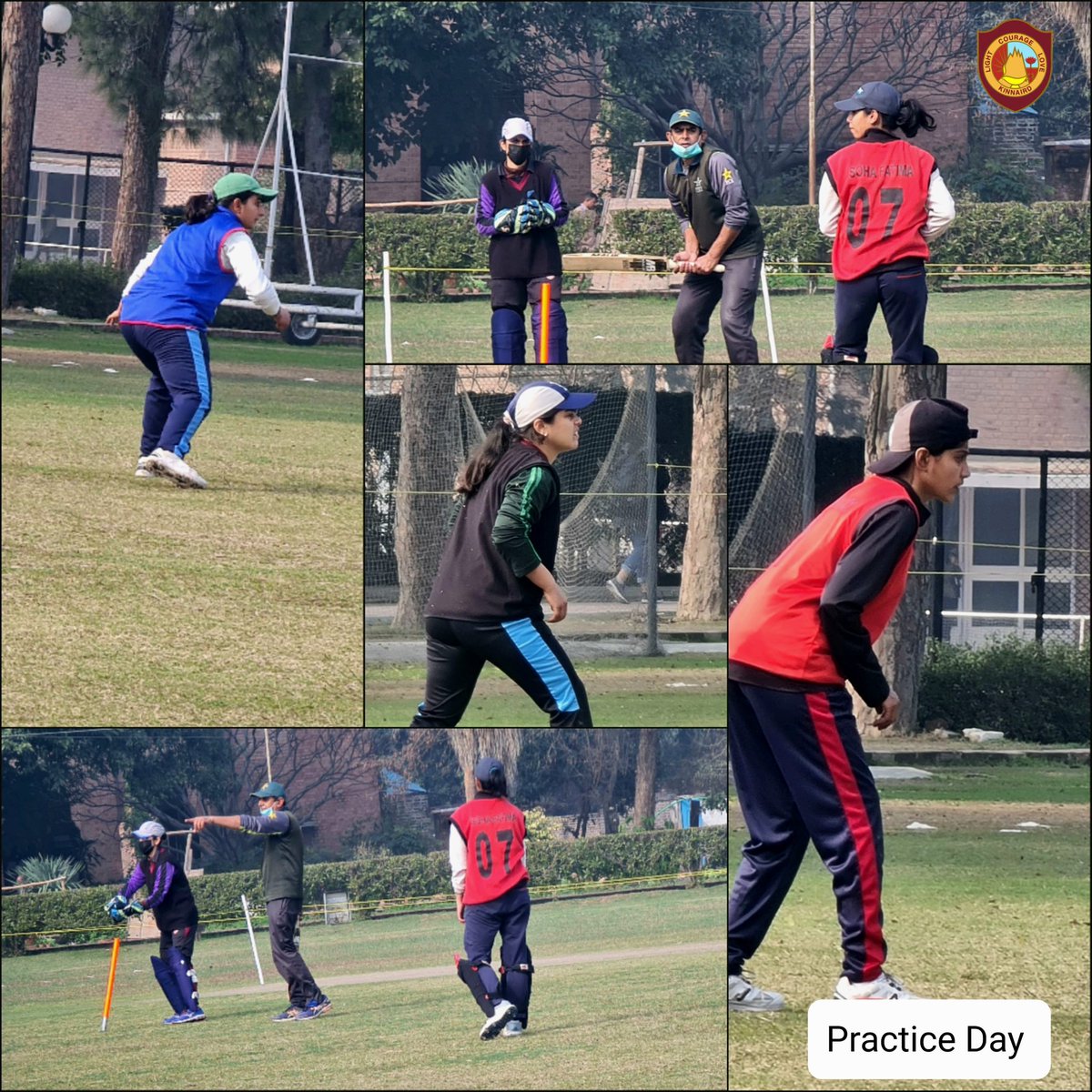 kinnairdcricket's tweet photo. Let's grow together 
#kinnairdcricket
#Practice 
#fieldingsession https://t.co/lYAwS3rOjT