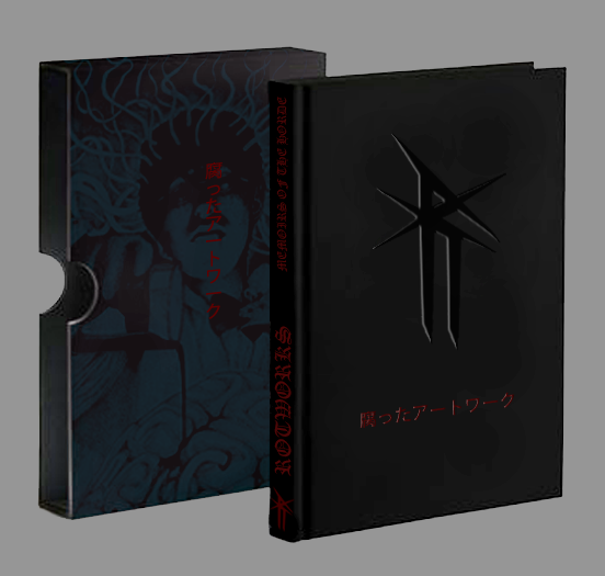 Rotworks's tweet photo. Tad bit emotional while doing this mock up for fun. I have been drawing for over 20+ years now. I have NEVER once release an art book. One of my goals before I leave this world.
#Twitch #twitchaffiliate #ArtistOnTwitter #darkart #stippling #HorrorArt #artbook #rotworks https://t.co/5J45g7euu1
