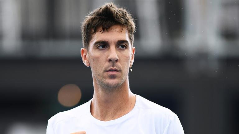 HelenStylesy's tweet photo. Thanasi Kokkinakis or Mallory's boyfriend from Family Ties? #AO2022 https://t.co/GPVNjnr7U9
