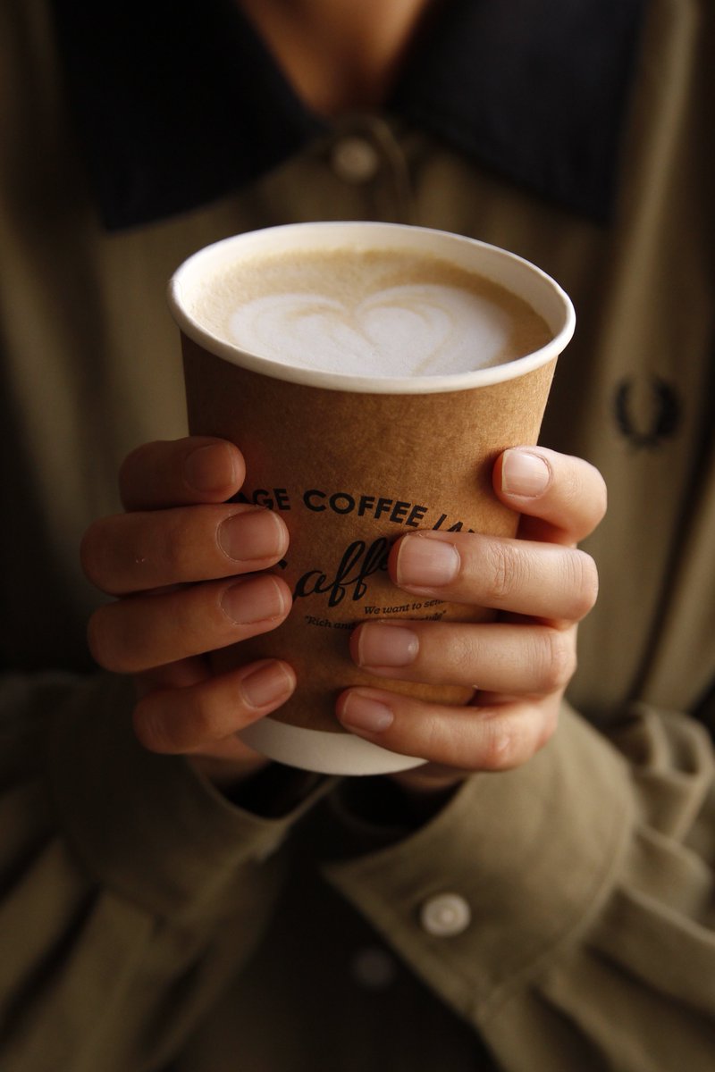 takeabreak_jp's tweet photo. Take a Caffelatte Break☕️

フワッふわのミルクで、
暖かいカフェラテでひと息。 https://t.co/uk5s3TlUUN