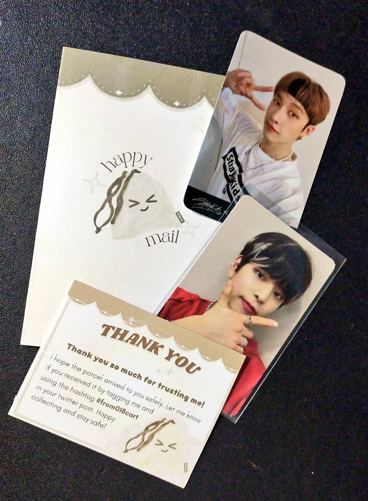 fvrZzz's tweet photo. hello @018cart seungmin already arrived po! thank you so much po for packing it securely and for the freebie po, looking forward to more transactions with you po!

#from018cart https://t.co/Cq1Dzcodqu