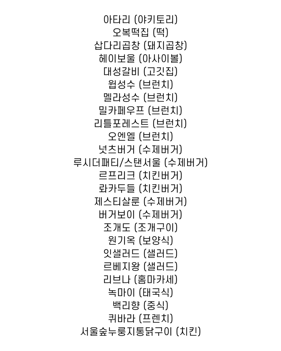 honeytip_backup's tweet image. 성수동 주민이 추천하는 성수동 맛집 125곳