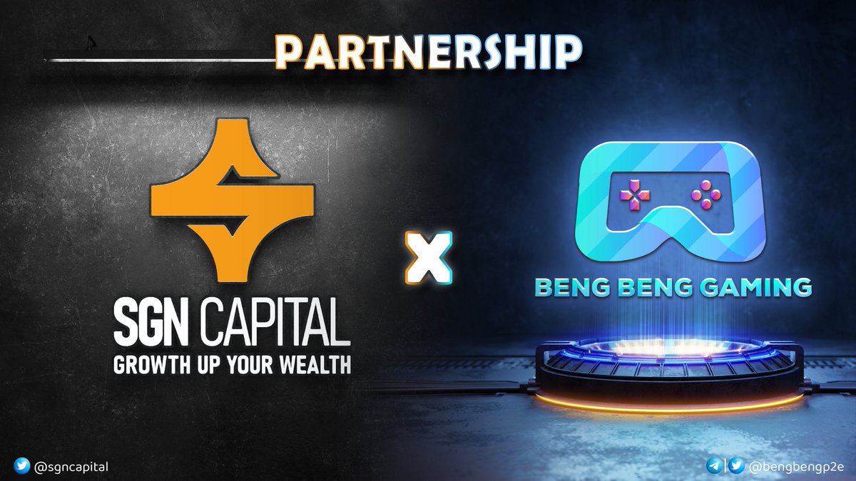 bengbengp2e's tweet photo. 📢 Partnership Announcement 📢
@bengbengp2e proud to announce that we already partnered with @sgncapital 

SGN Capital is a research and community driven venture capital. They focus on Open Finance, Web3.0 and DeFi - GamingFi.

Tele: https://t.co/xon4Ph6m7S https://t.co/9CaPHC8NgE