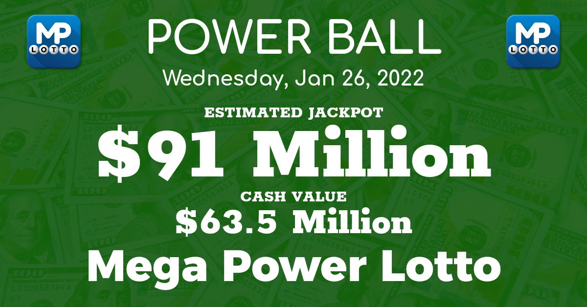 Powerball
Check your #Powerball numbers with @MegaPowerLotto NOW for FREE

https://t.co/vszE4aGrtL

#MegaPowerLotto
#PowerballLottoResults https://t.co/kR5MrTaoTk