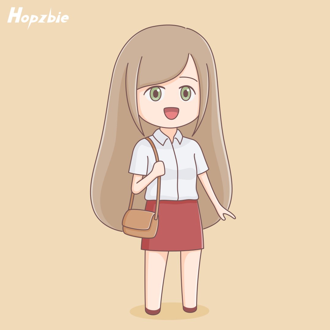 hopzbie's tweet photo. Let's go!!

#女の子 #イラスト #illust #illustration #girlillustration #animegirl #cuteart #inkscape https://t.co/tILbPIkyzn
