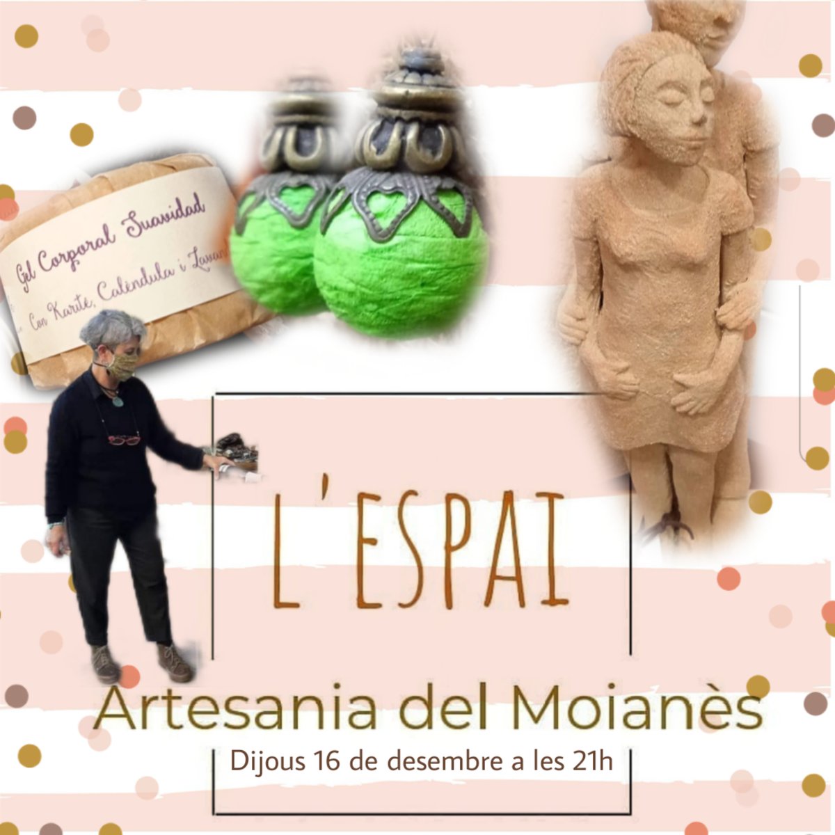 No et perdis la entrevista amb la Mónica de l'espai artesania!! Aquest dijous una dosi de realitat manual
#Moianès #escoltam #radioamateur #radio #Moia