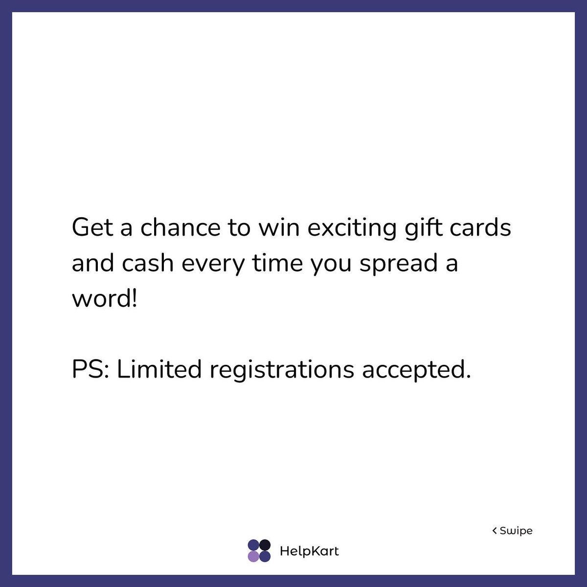 HelpKartLive's tweet photo. We are starting a Refer-and-Earn program with the craziest rewards and benefits. And the best part, it's open for all! 😍

The program launches on 1st Feb 2022, but the waitlist to pre-register begins today. 

Apply here - https://t.co/UFsmEQtMps

#referandearn #helpkart #jobs https://t.co/bMhXz1CMvB