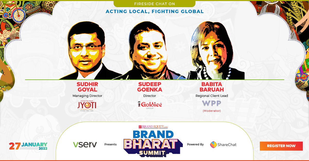 Learn how desi brands are ‘Acting Local, Fighting Global’ in this new market, with our esteemed panelists - @sudhirgoyal4, @sudeepgoenka & @babitabaruah. Register now: bit.ly/3I94y1k