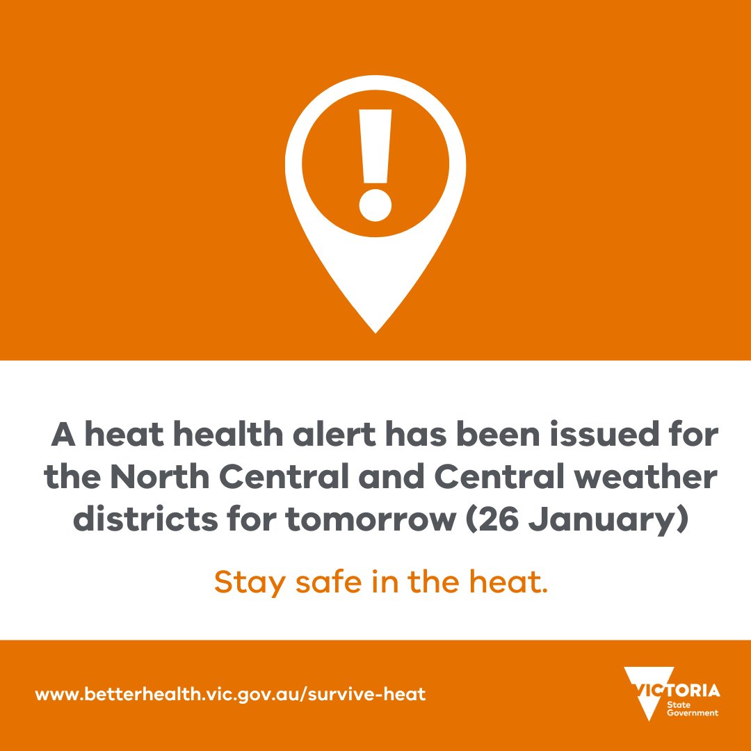 Victorian Department of Health tweet media