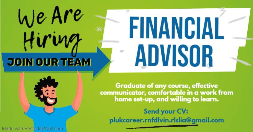Reina Fe Delavin (@delavin_reina) on Twitter photo Want to Earn More While Still Employed?
Fast Application Process: Initial Interview > Attend our Career Preview > Final Interview > Hired
Send me a dm or email me you CV at plukcareer.rnfdlvin.rlslia@gmail.com
#Hiring #NewYear2022 #Upgrade #LevelUp #earnmoney Want to Earn More While Still Employed?
Fast Application Process: Initial Interview > Attend our Career Preview > Final Interview > Hired
Send me a dm or email me you CV at plukcareer.rnfdlvin.rlslia@gmail.com
#Hiring #NewYear2022 #Upgrade #LevelUp #earnmoney
