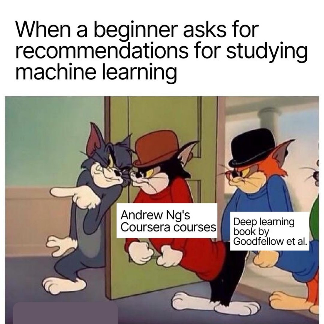 TakshilaTech's tweet image. #memeoftheday #datasciencememes #machinelearningmemes #coursera #andrewng #deeplearning #selflearning #onlinestudying