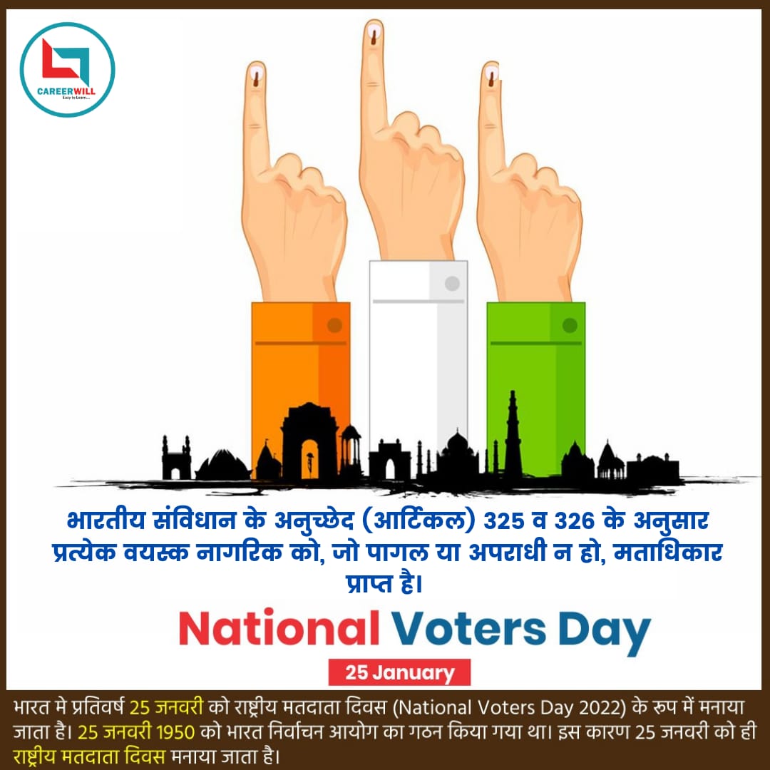 CareerwillApp's tweet photo. #NationalVotersDay2022 https://t.co/PqM78tkv1K