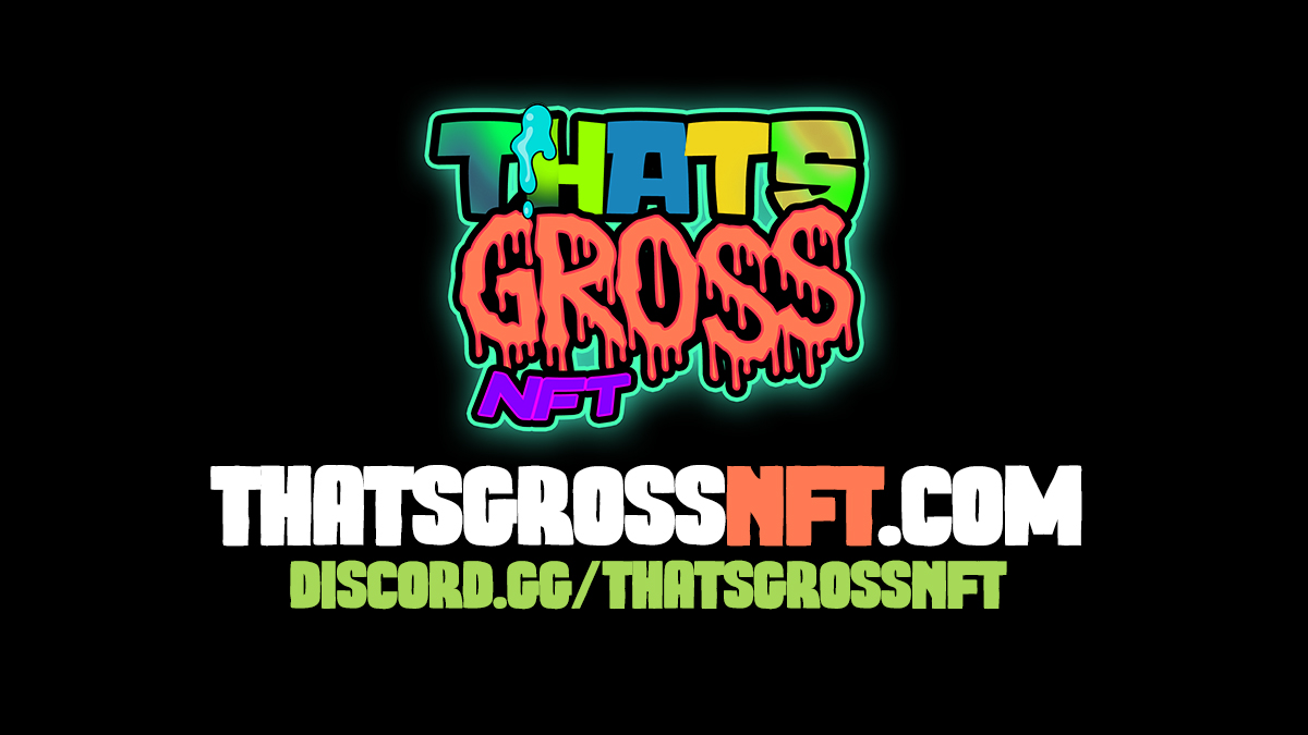 ThatsGrossNft's tweet photo. Word of the day: THATSGROSSNFT 
#SpreadTheWord #nft 

Rt + Like ❤️ https://t.co/YP35po374y