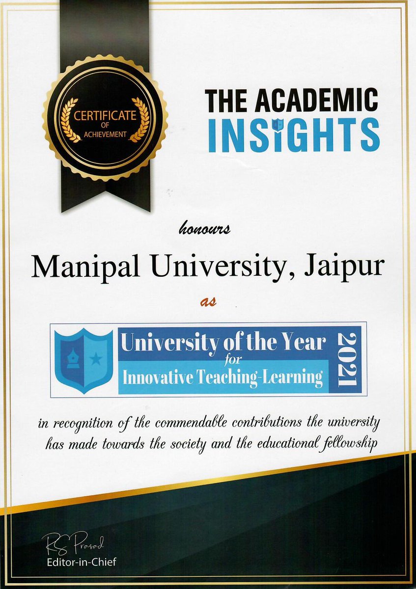 GKPrabhu_MIT's tweet photo. Congratulations, Team MUJ..!! https://t.co/3ODV1nlnUE