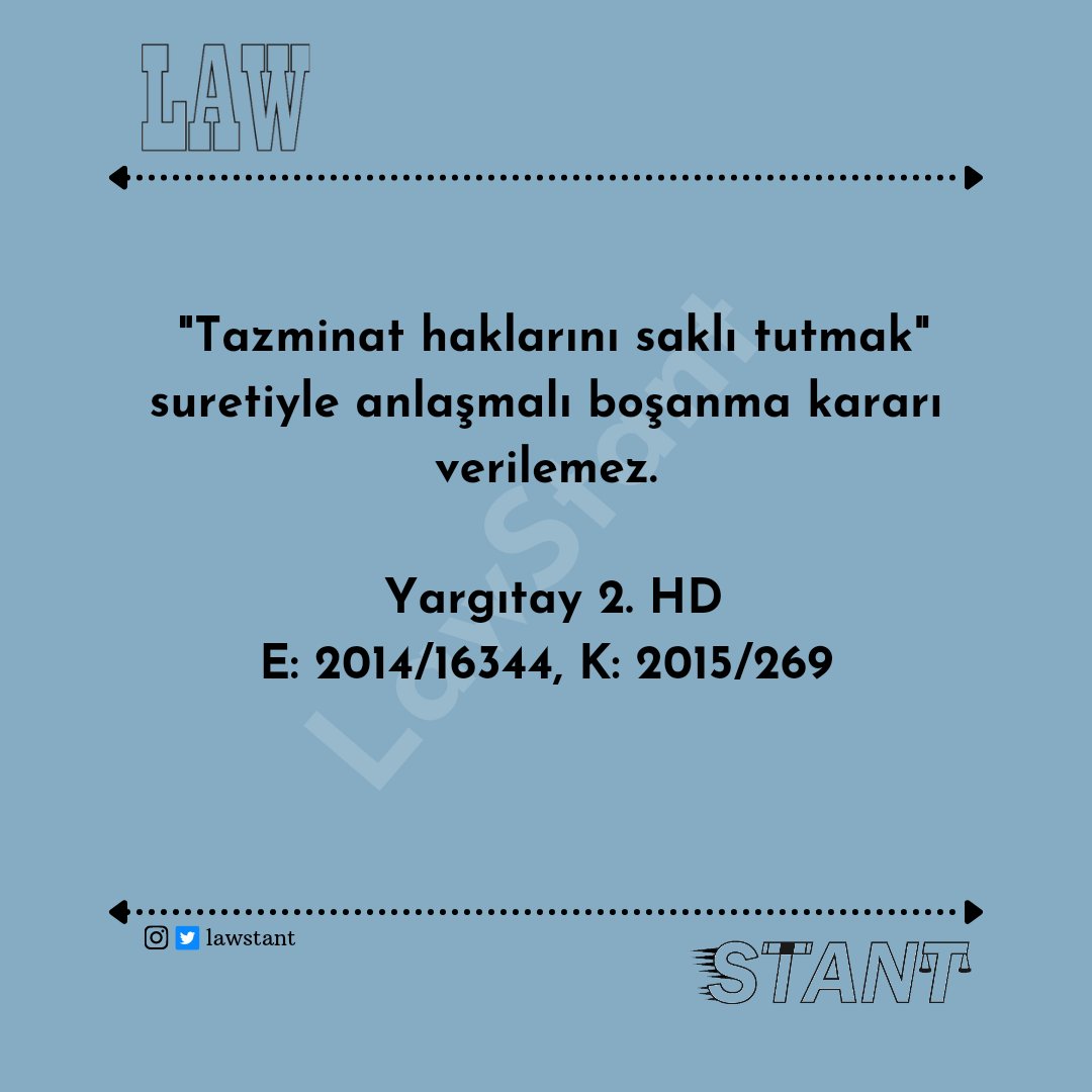 Anlaşmalı boşanmaya ilişkin Yargıtay kararı 👇