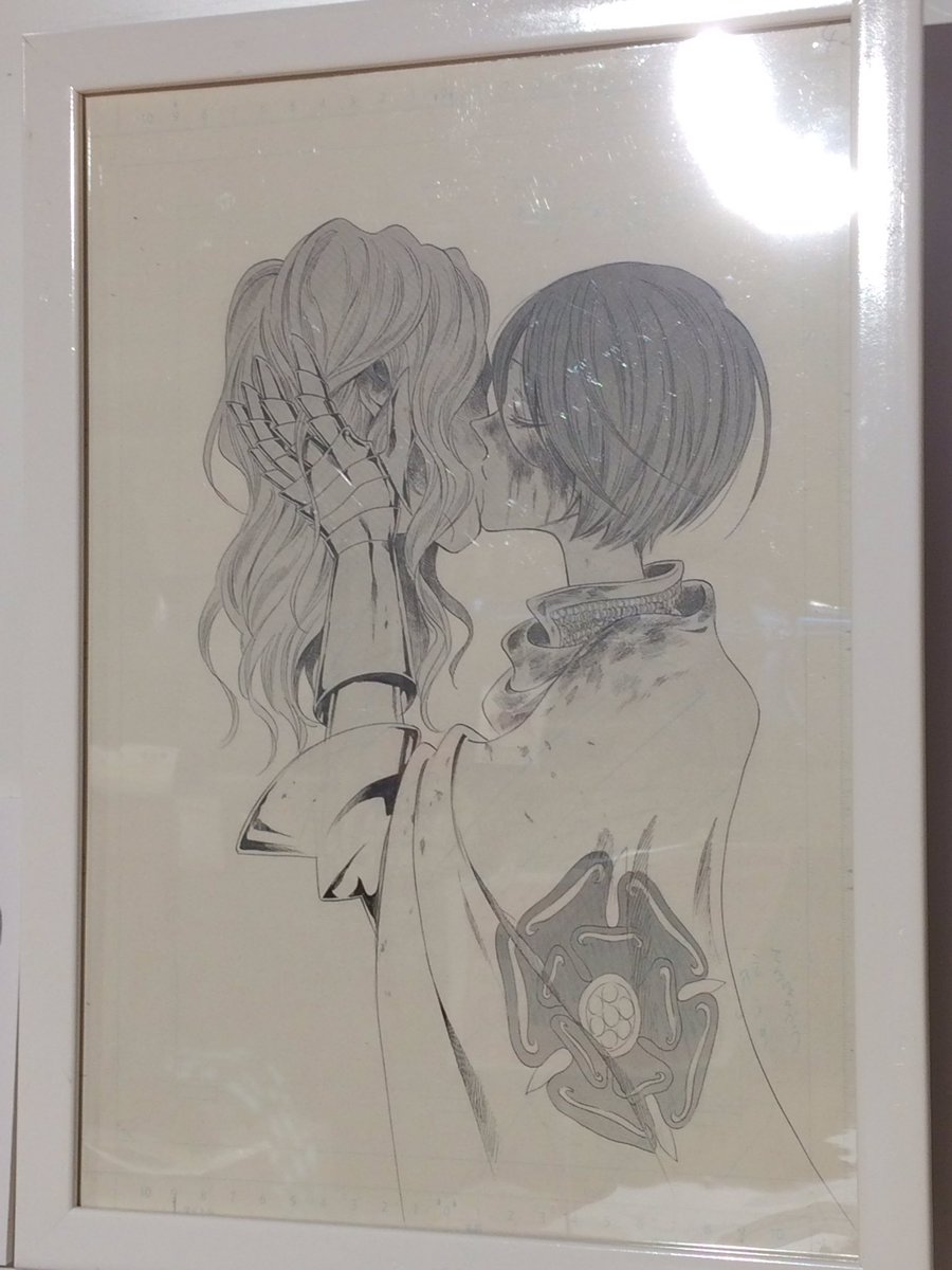 複製原画だけじゃなく、菅野先生の生原稿も見たくて見たくて仕方なかったので今回見れてうれしい…✨😭アナログの線もため息出るほど繊細で美しい…😳✨
勉強なるわ(手嶋) 