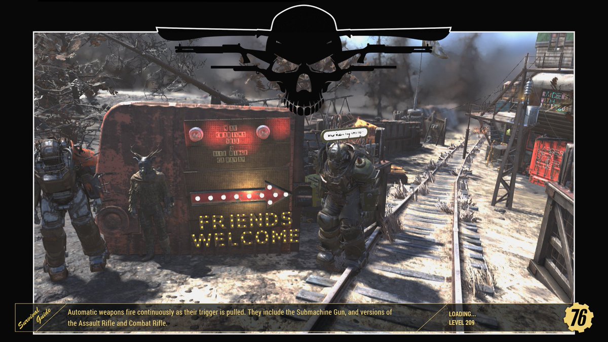 FO76_OverBoss's tweet photo. #How_To_Fallout
How to get people to buy from you
Have them sell to the vendors next door before visiting and give them the ability to max their charisma to help them sell to the #BlueRidgeCaravan
#Fallout76 https://t.co/wo3Si3dLss
