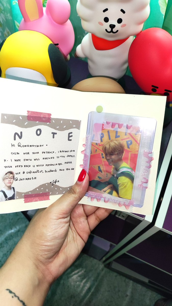 _ddaenglvrr's tweet photo. - ♡
Happy mail indeed! Tysm @sofiaad1st for smooth transaction safe nakauwi ang bb pati sa freebies na snacks salamats <3
#mailmails
#sofiaad1st_feedback https://t.co/nc90K6hboi