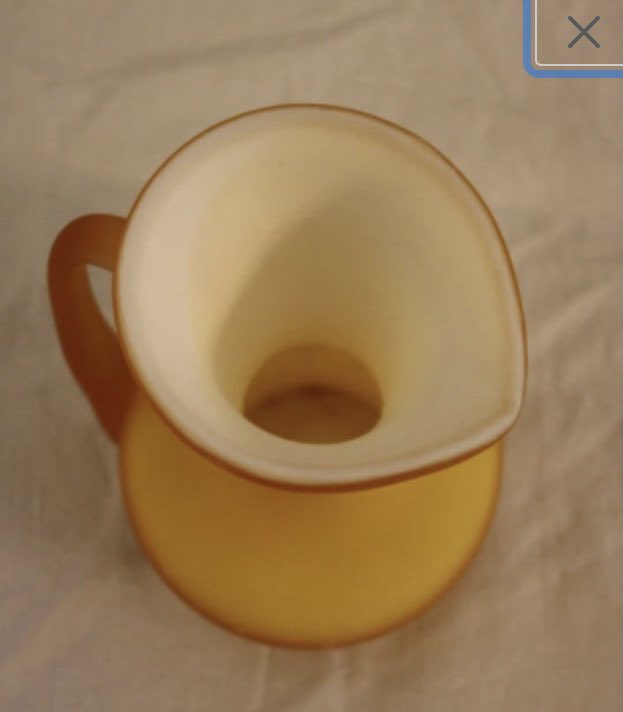 emmasattic98's tweet image. Vintage Kanawha Authentic Peachblow #264 Miniature Pitcher, "Lemon” by EmmasAtticTreasures etsy.me/3IzKSmJ via @Etsy #Miniature #Pitcher #Lemon #Kanawha #AuthenticPeachblow